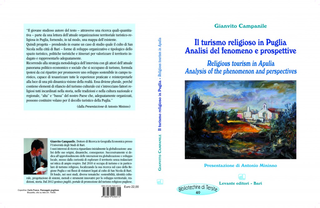 Gianvito Campanile, Turismo religioso in Puglia analisi del fenomeno e prospettive